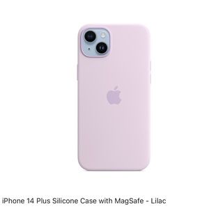 iPhone 14 Plus Silicone Mag Safe Case. Beautiful Lavander  🌸. New unopened.